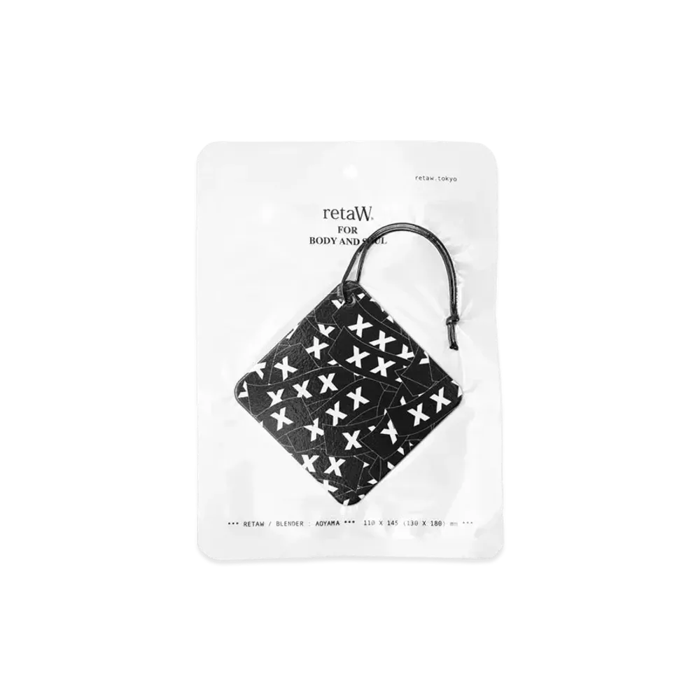 GOD SELECTION XXX x retaW FRAGRANCE CAR TAG GX-A22-RTGD-01 "Black"