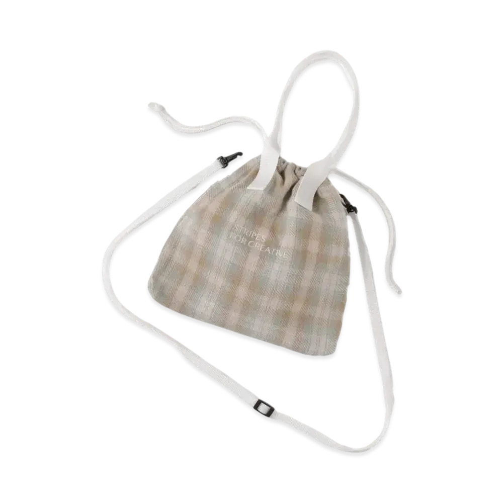 S.F.C OG Check Shoulder Pouch Small "Beige Check"