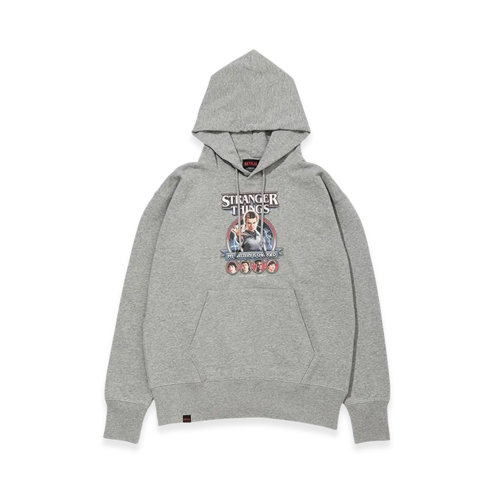 Netflix Stranger Things x V.A. Hoodie HEROS "Gray"