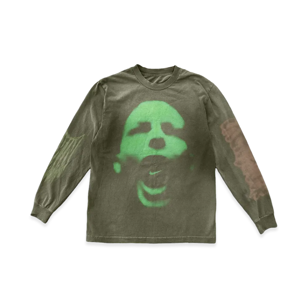 Travis Scott Cactus Jack x Nike T-REXX Logo Longsleeve "Kahki"