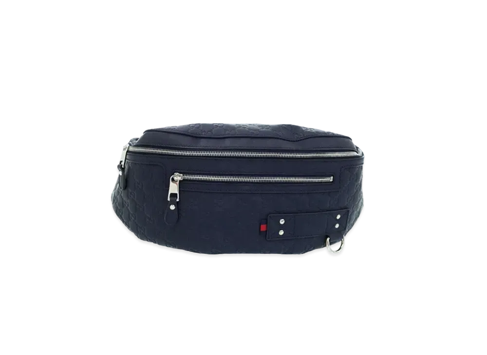 GUCCI Belt Bag Sherry Guccisima "Navy"