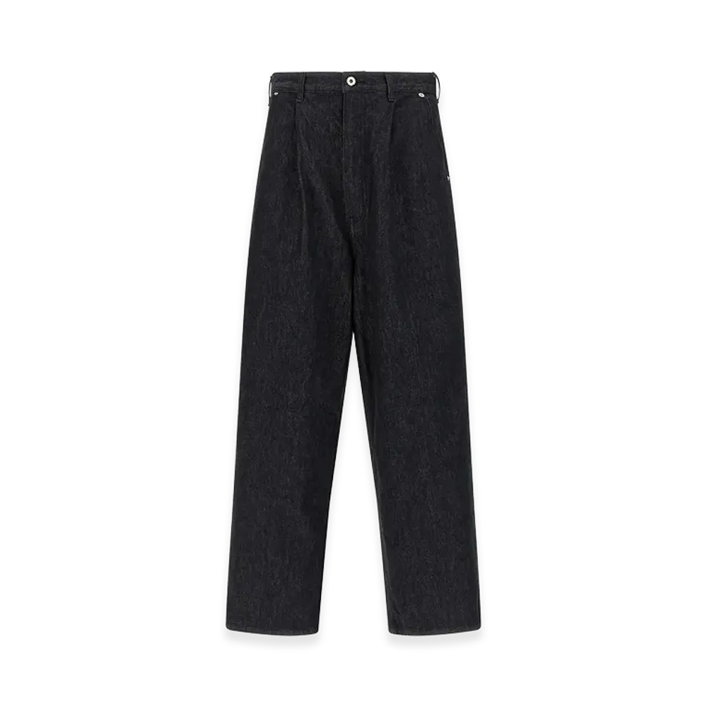 COMME des GARCONS HOMME Wide Leg Jeans "Black"