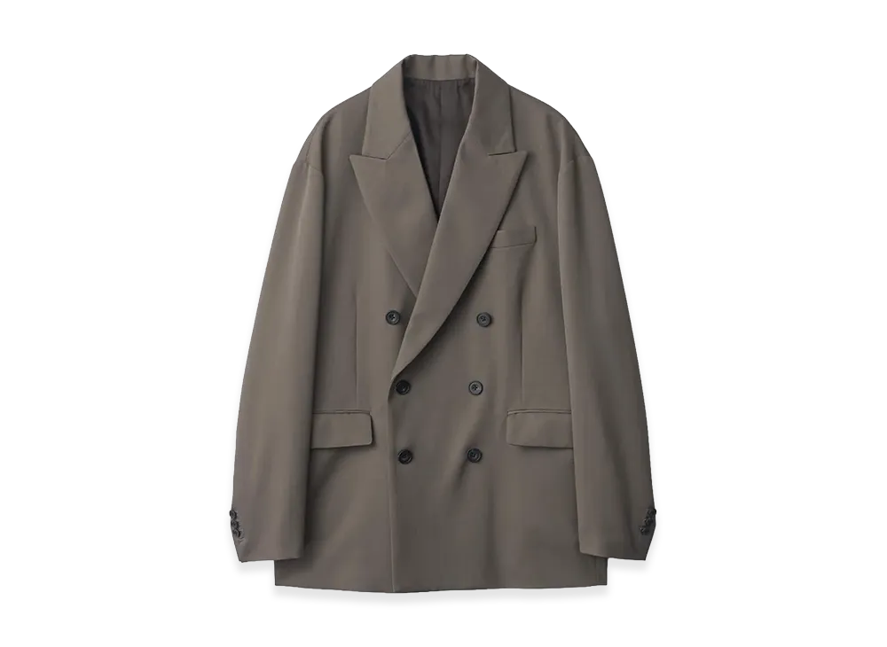 ssstein Oversized Double Breasted Jacket "Khaki Beige"