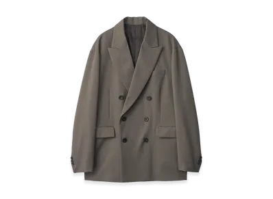 ssstein Oversized Double Breasted Jacket "Khaki Beige"