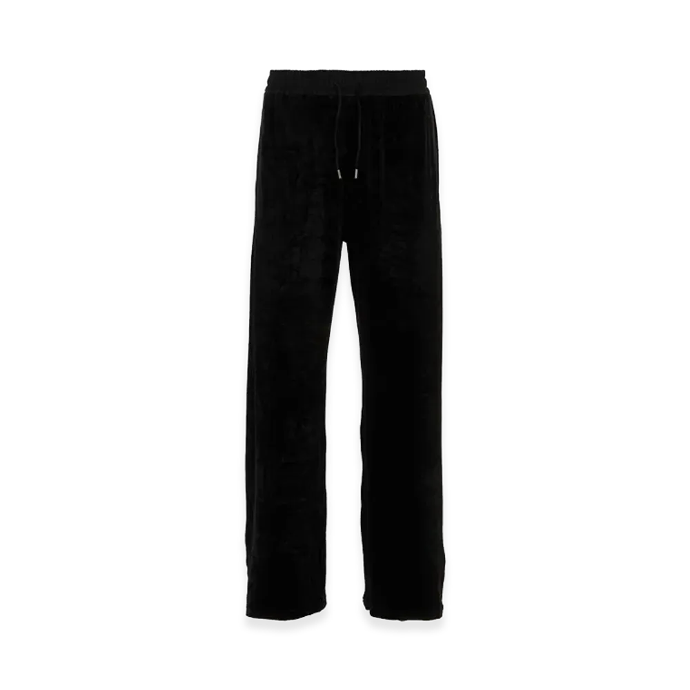 Saint Laurent Stretch Chenille Joggers "Black"