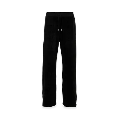 Saint Laurent Stretch Chenille Joggers "Black"