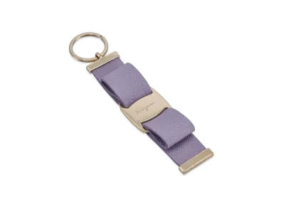Salvatore Ferragamo Vara Bow Keyring "Purple"