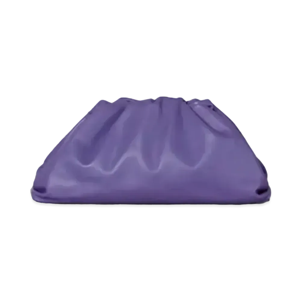 Bottega Veneta The Pouch Clutch "Purple"
