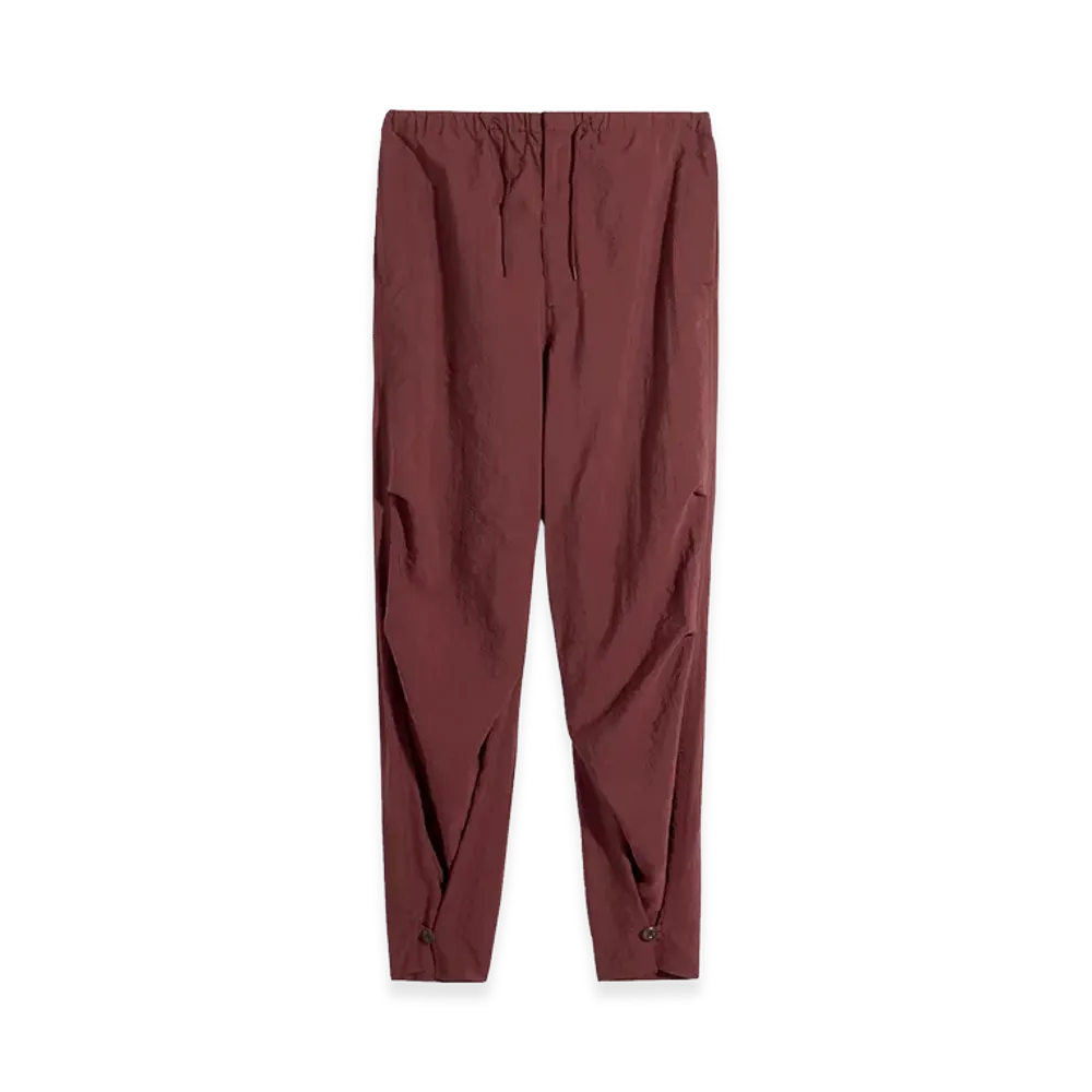 LEMAIRE Washed Technical Cotton Parachute Pants "Porto"