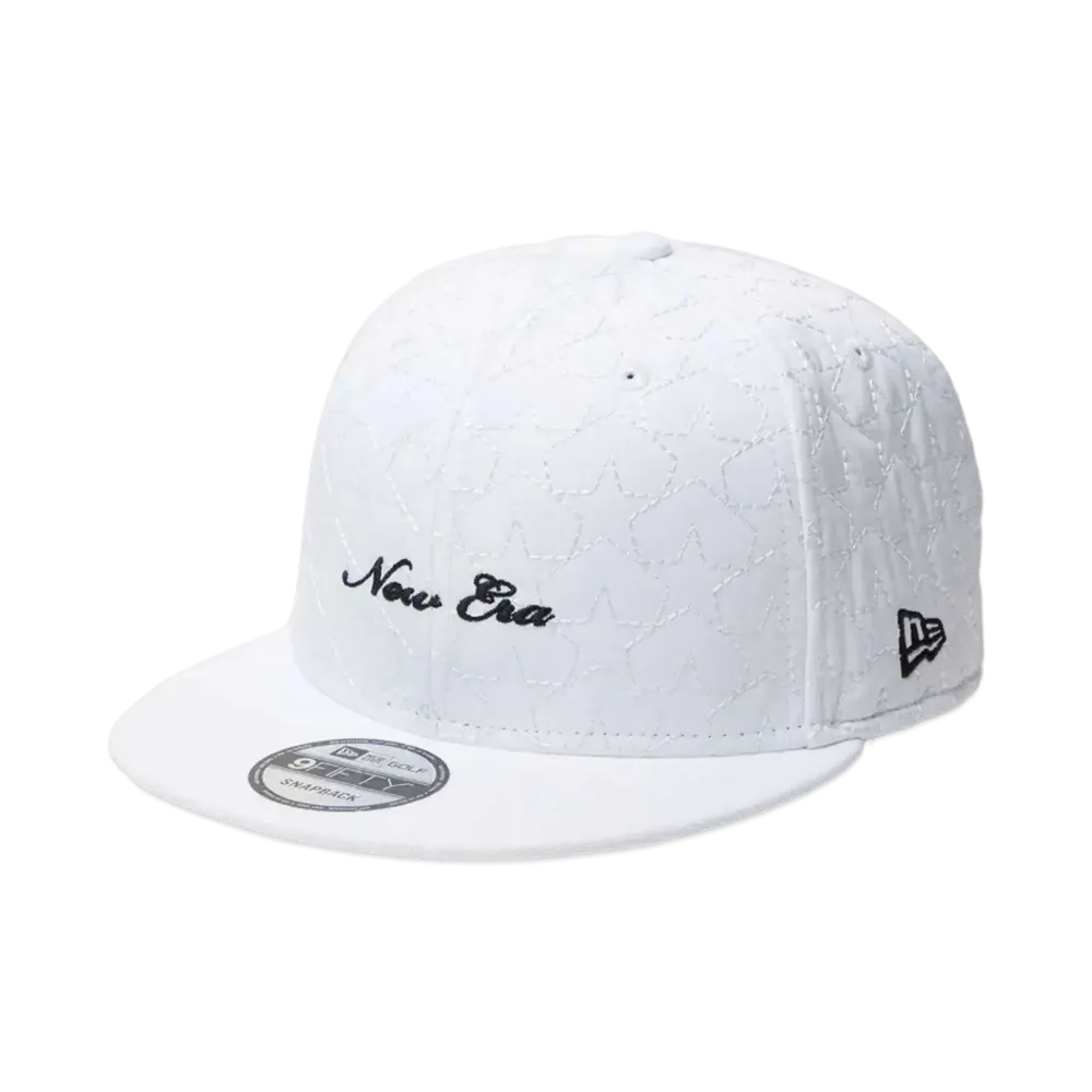 NEW ERA Golf 9Fifty Quilting Star "White"