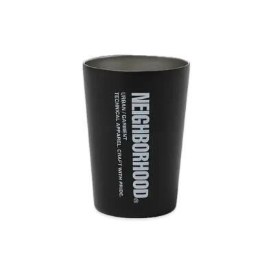 NEIGHBORHOOD Logo Tumbler "Black"