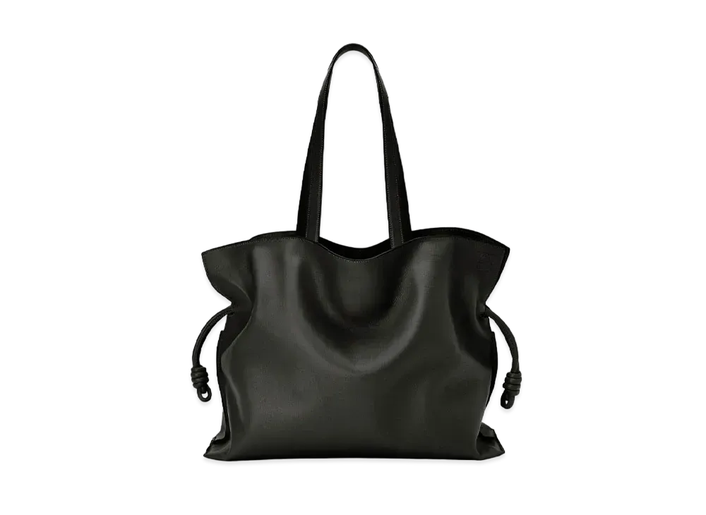 LOEWE XL Flamenco Bag In Nappa Calfskin "Black"