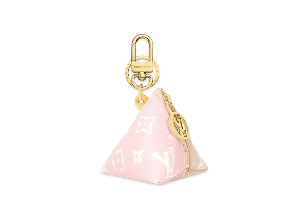 Louis Vuitton Berlingot Bag Charm And Key Holder "Rose"