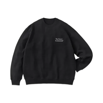 ENNOY Professional Crew Sweat "Black/White" 25SS