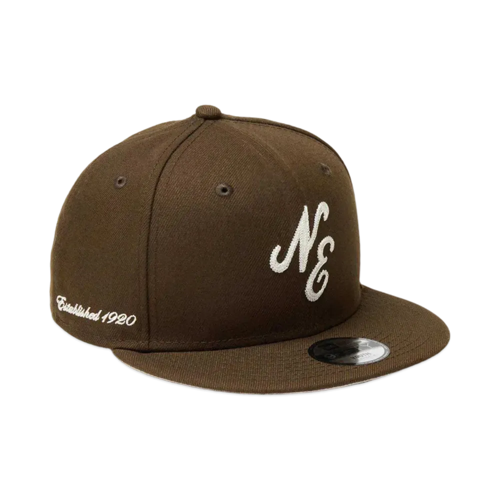 NEW ERA Youth 9Fifty Classic Logo "Walnut"