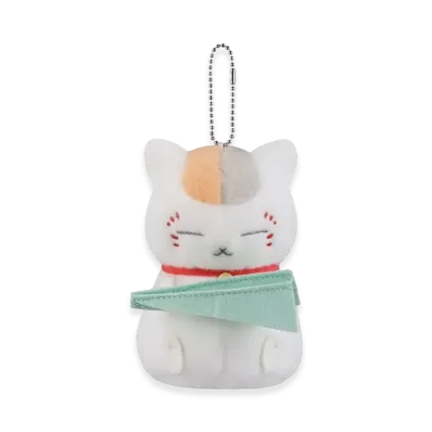 BANDAI "Ichiban Kuji" -Natsume's Book of Friends Atelier Picture Book - Put it on a Paper Airplane -- D Prize Fluffy Plush mascot