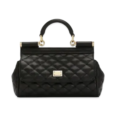 DOLCE&GABBANA Small Sicily Handbag "Black"