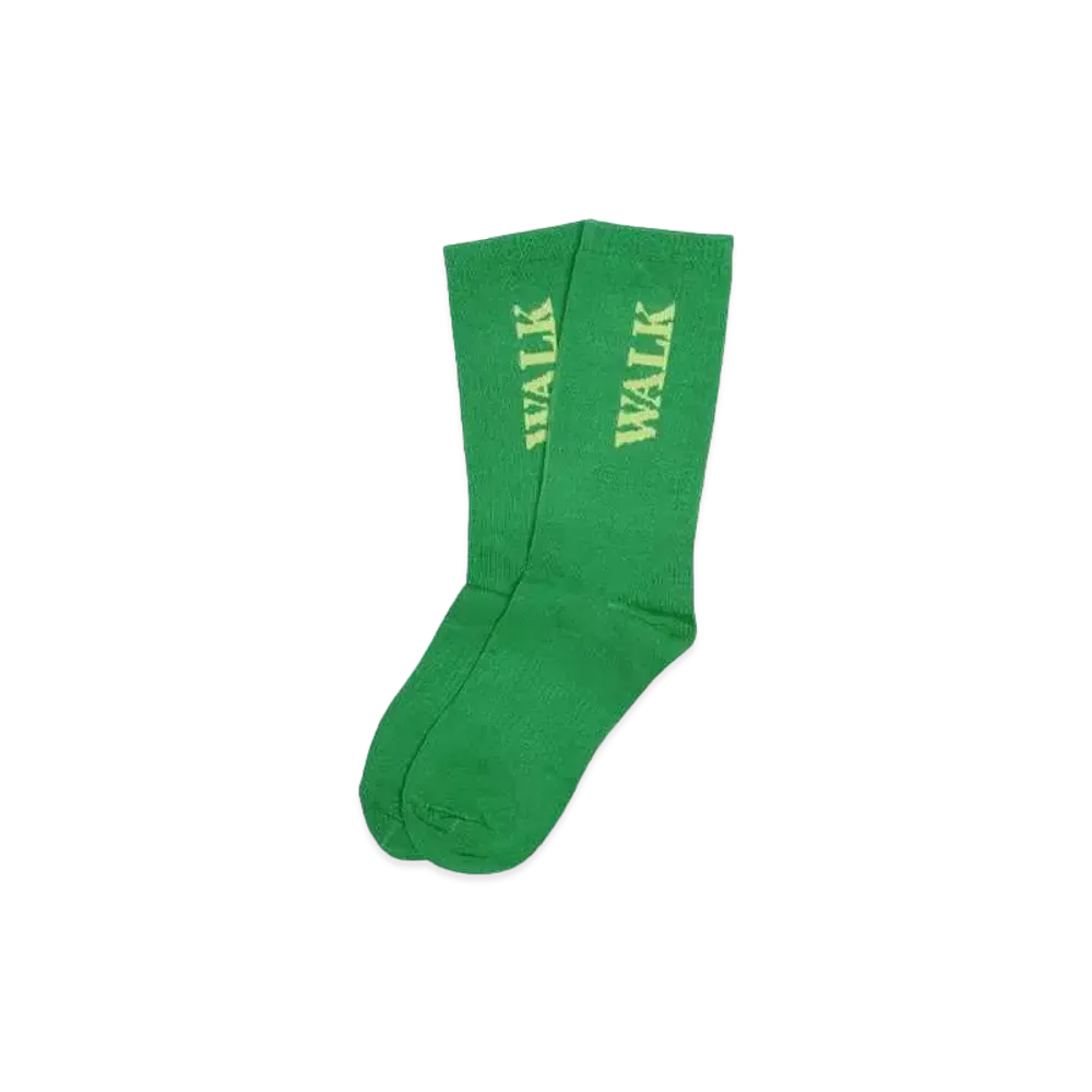 Walk In Paris Forest green socks "GREEN"