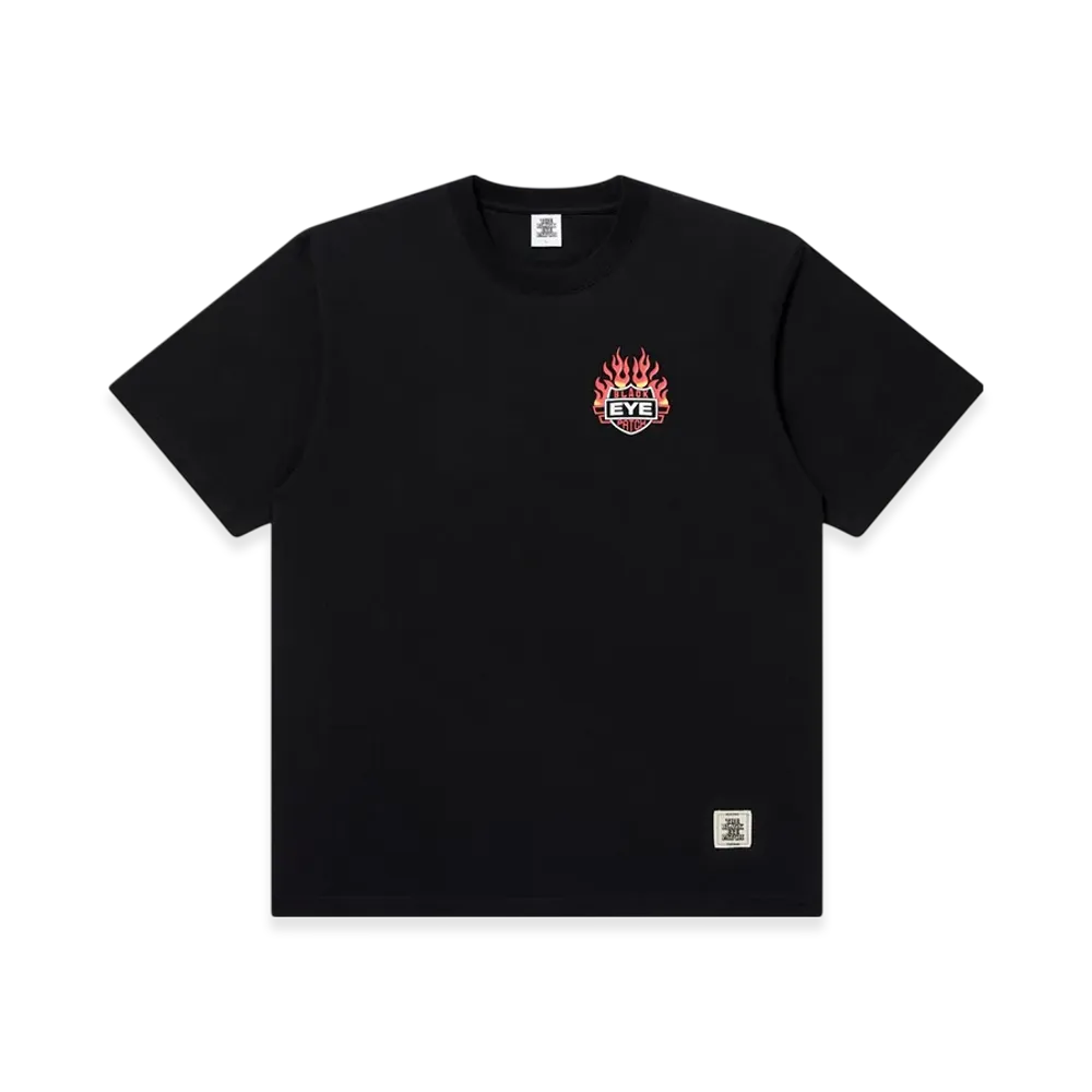 BlackEyePatch Flame Rider Logo Tee "Black"