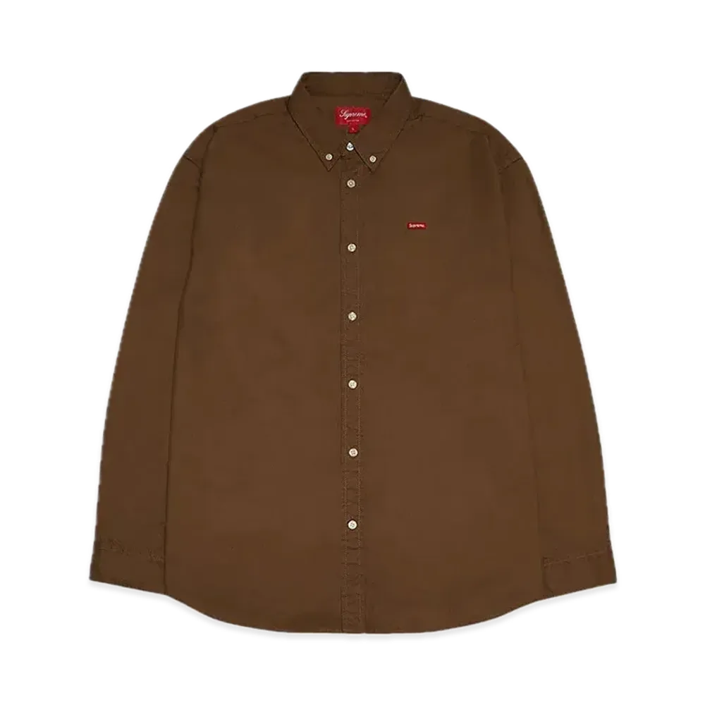 Supreme Small Box Shirt "Brown" (22SS)