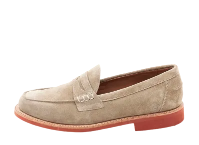 SANDERS Butt Seam Loafer HANK(with Poron Insole) Suede "Dirty Buck" 2478DLS