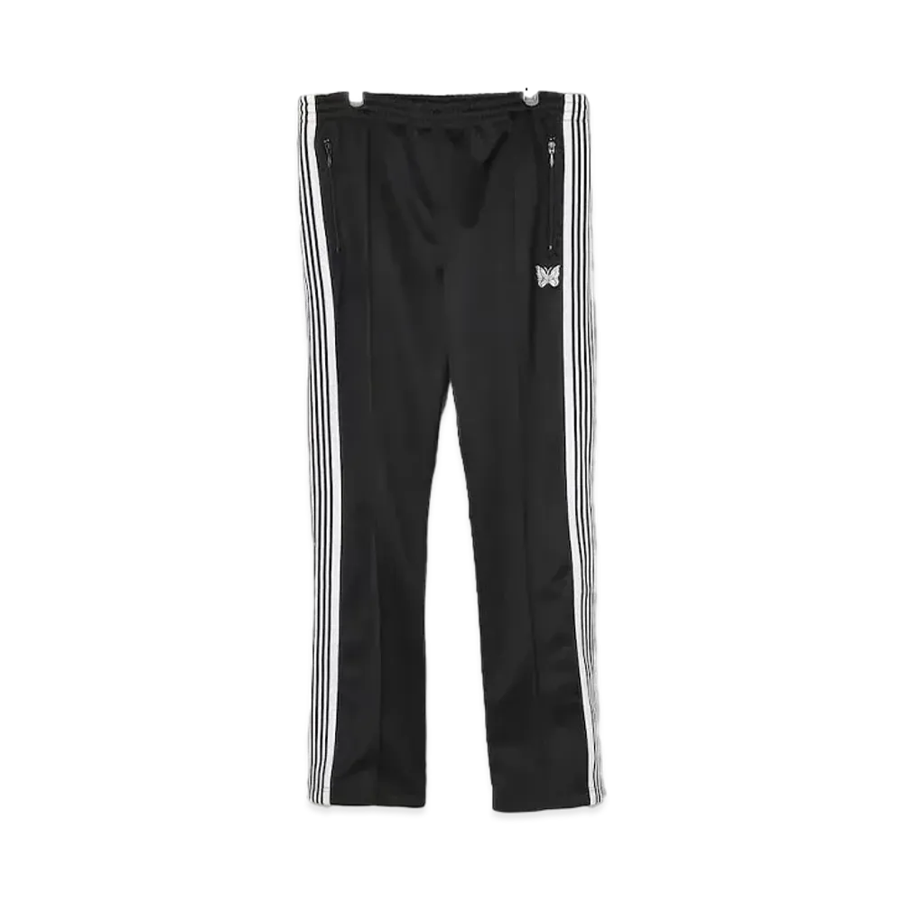 Needles FREAK'S STORE Narrow Track Pant PolySmooth "Black/White"