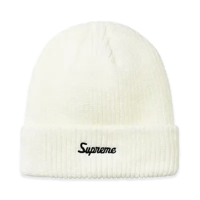 Supreme Loose Gauge Beanie "White" (20FW)