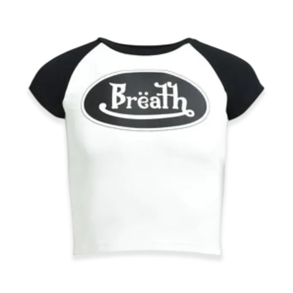 BREATH One Logo W Tee "Black White"
