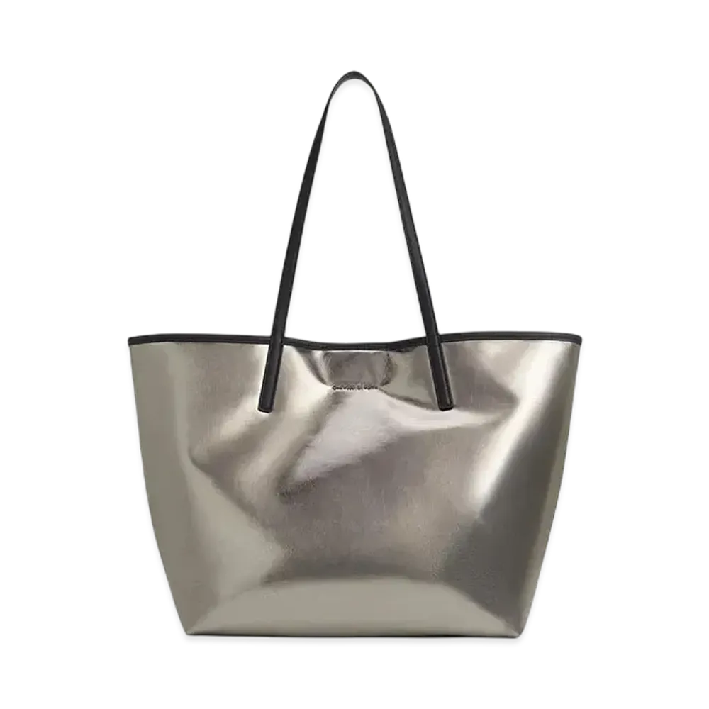 CHARLES & KEITH Sianna Reversible Tote Bag "Pewter"