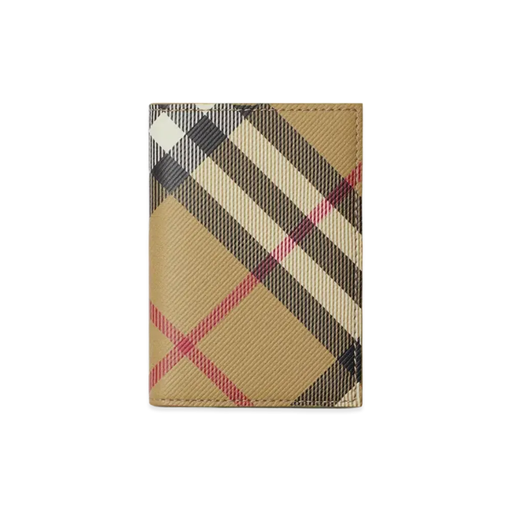 Burberry Printed E-Canvas Card Holder "Printed"