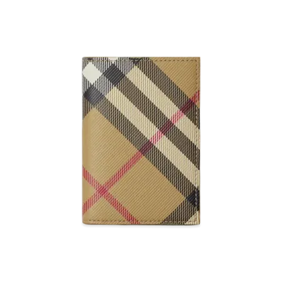 Burberry Printed E-Canvas Card Holder "Printed"