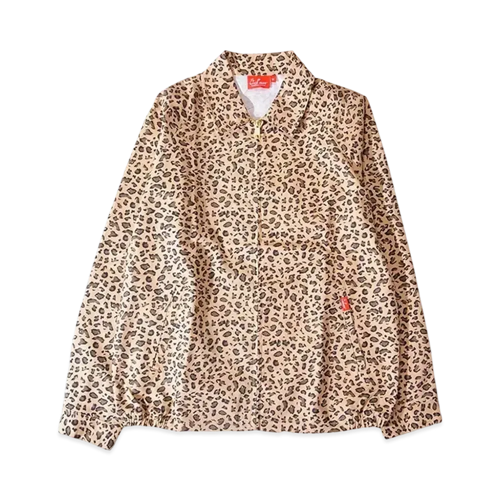 COOKMAN Delivery Jacket "Leopard/Beige"
