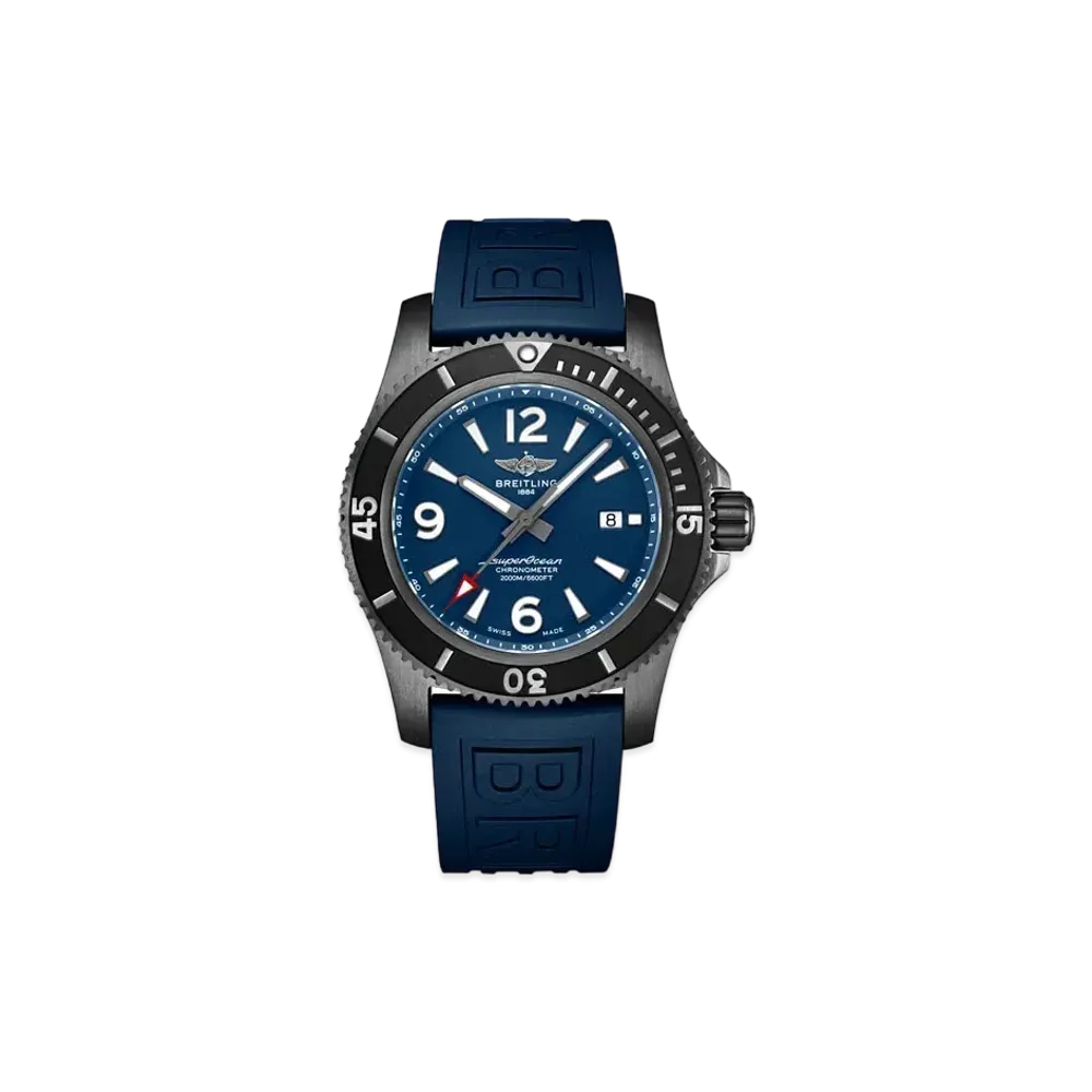 BREITLING SUPEROCEAN AUTOMATIC 46 BLACK STEEL "Blue"