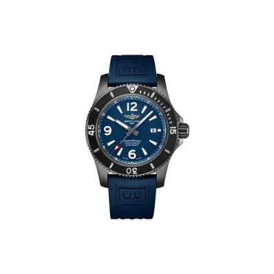 BREITLING SUPEROCEAN AUTOMATIC 46 BLACK STEEL "Blue"