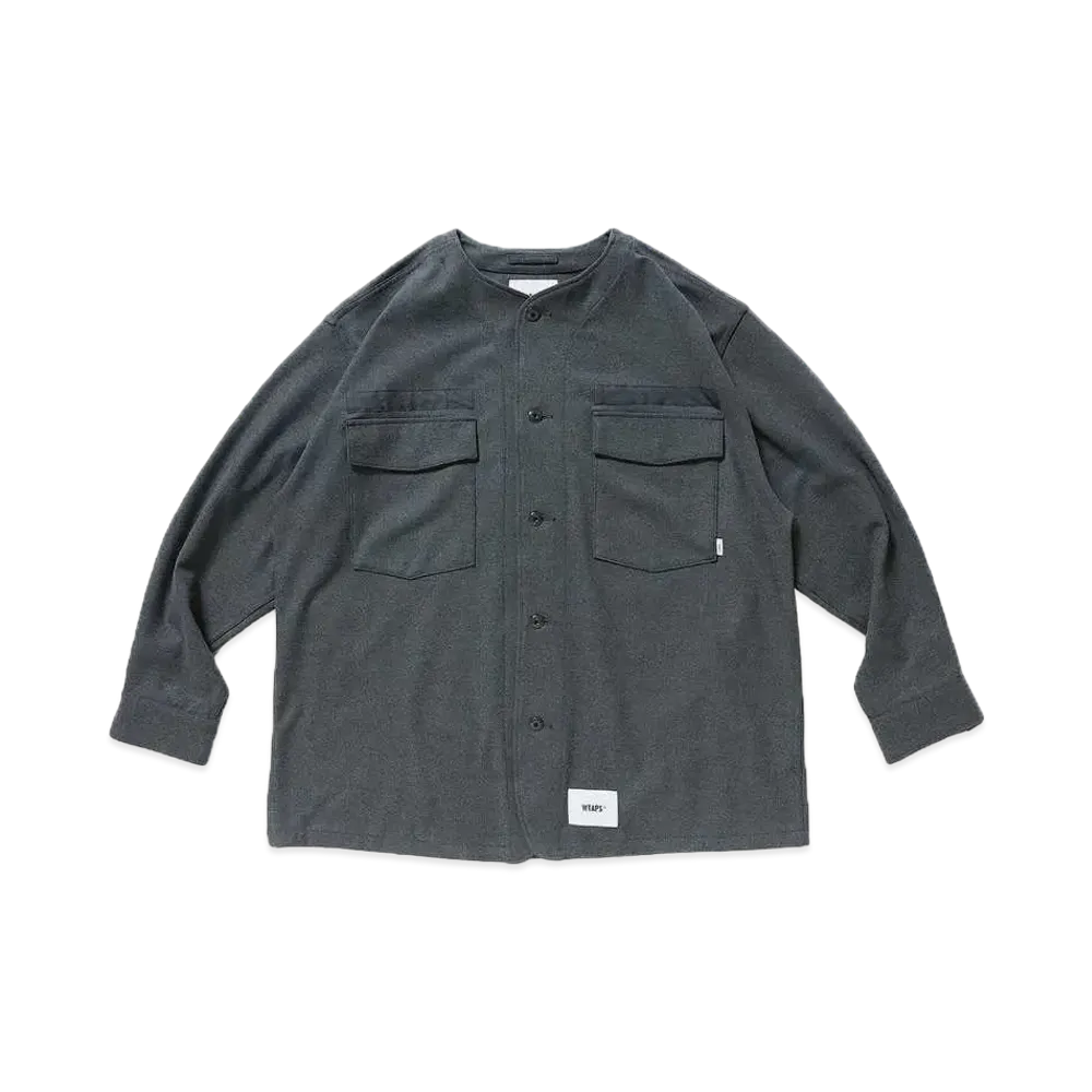 WTAPS Scout / LS / Rapo. Twill "Charcoal"
