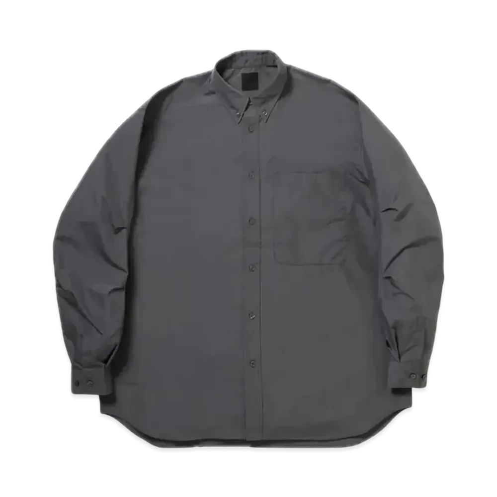 DAIWA PIER39 Tech Button Down Shirt L/S "Charcoal"
