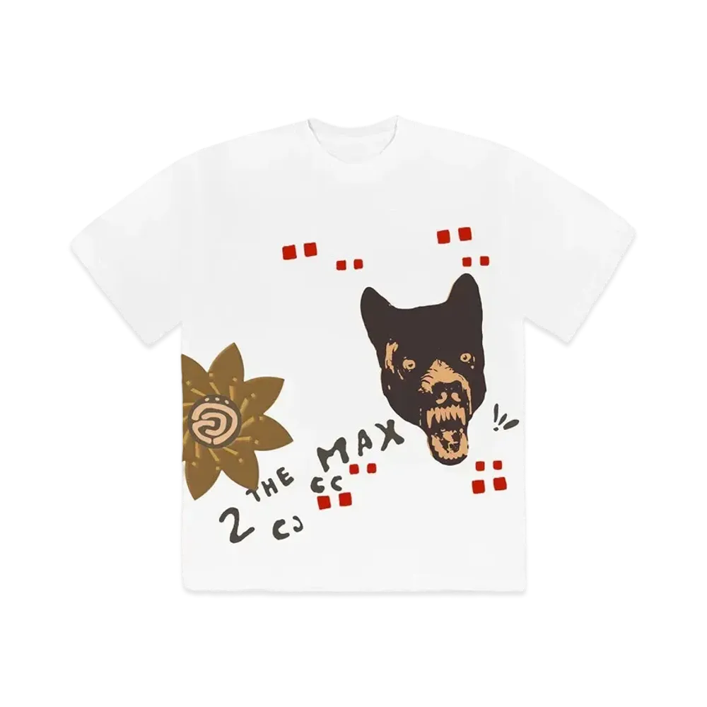 Travis Scott Cactus Jack WOLF TEE "White"