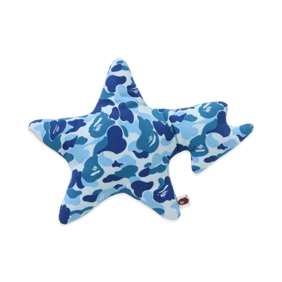 A BATHING APE ABC Camo Sta Cushion "Blue"