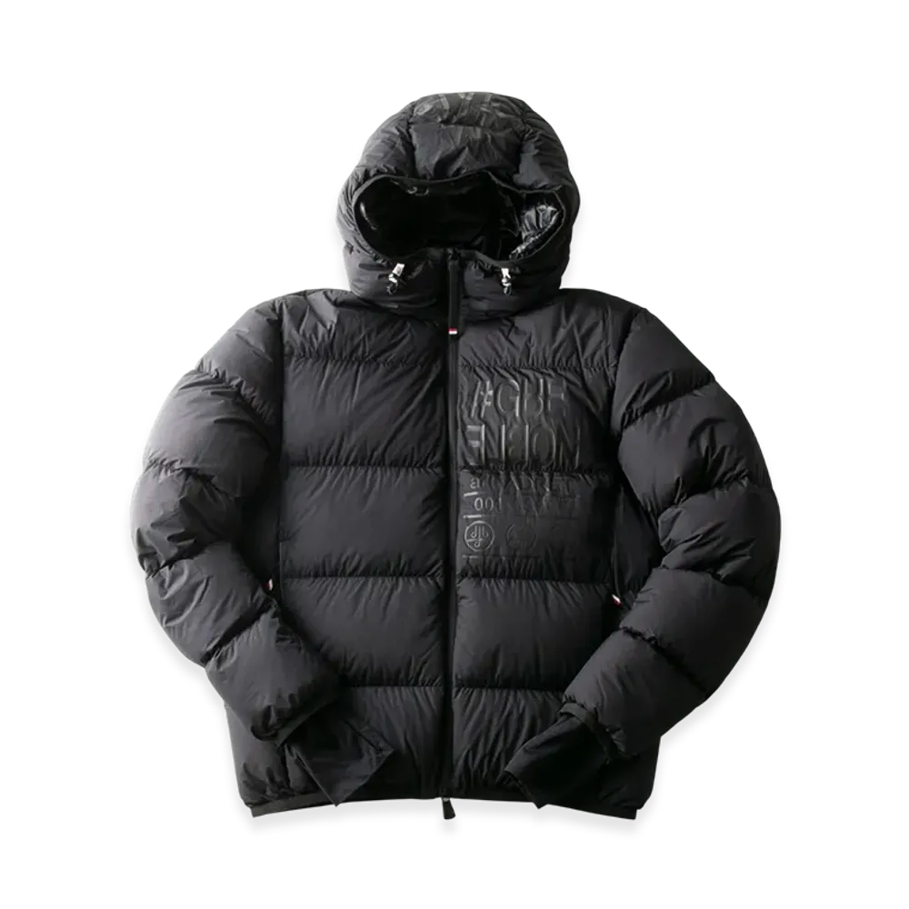 Moncler Men's Adret Hooded Down Jacket "Black"