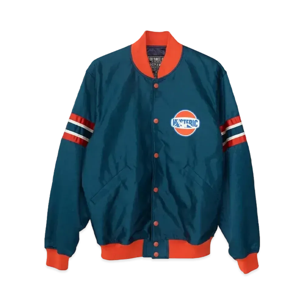 HYSTERIC GLAMOUR Hysteric Dust Stadium Jacket "Navy"