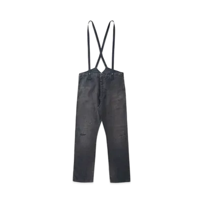 visvim TRAVAILLER BRACES PANTS (LINEN) "Grey"