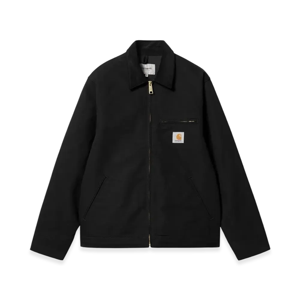 Carhartt WIP Organic Cotton Dearborn Canvas Detroit Jacket "Black Rigid"