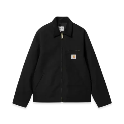 Carhartt WIP Organic Cotton Dearborn Canvas Detroit Jacket "Black Rigid"