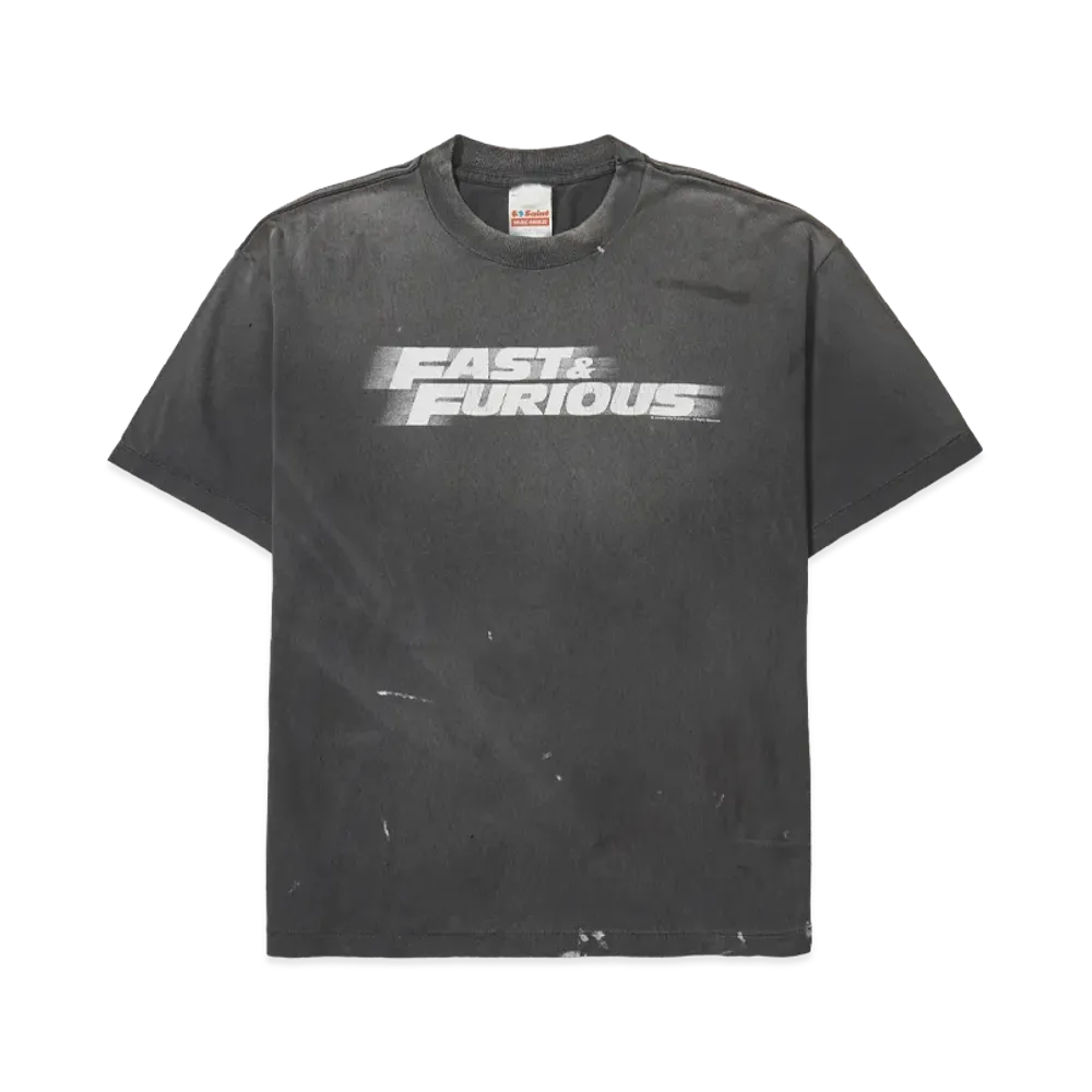 Saint Mxxxxxx x FAST AND FURIOUS FF SS T-Shirt "Black"