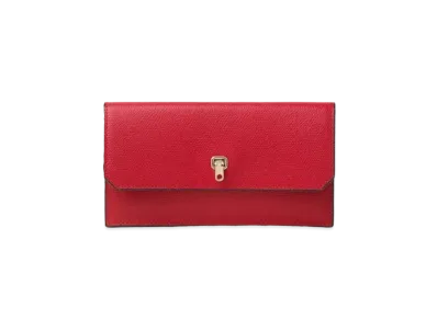 Valextra City Wallet "Red"