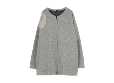 Yohji Yamamoto Y's DOUBLE FACE FULL ZIP CARDIGAN "Gray"
