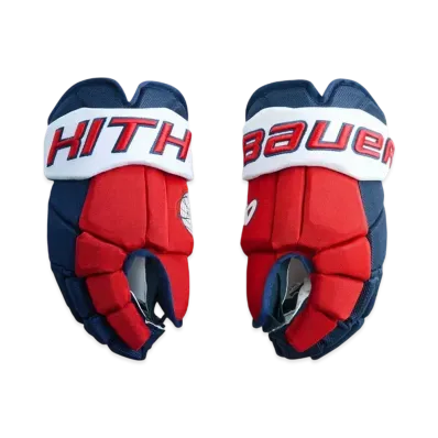 Kith x Bauer x The New York Rangers Vapor Pro Gloves (Intermediate) PH "Multi"