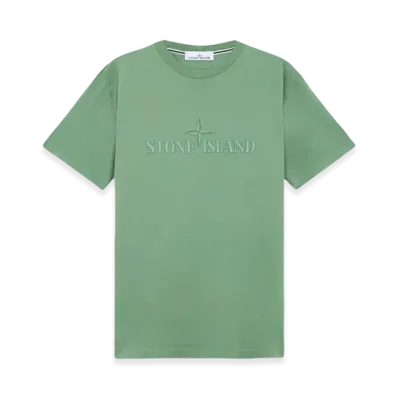 Stone Island 2NS80 Cotton Jersey T-shirt - 24FW "Sage Green"