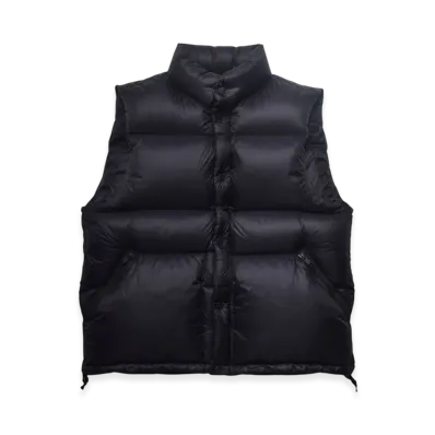 MINEDENIM x nonnative Explorer Down Vest Nylon Mini Ripstop With Windstopper "Black"