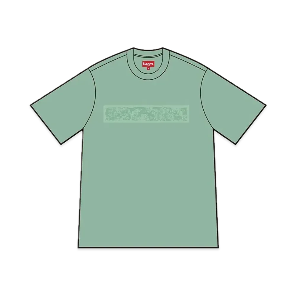 Supreme Embossed Vines S/S Top "Sage"
